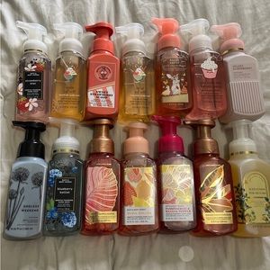 Bath & Body Works Foaming Hand Soap Set of 13